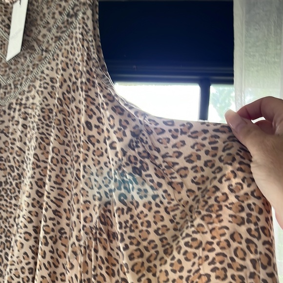 ❤️🐆NWT Spell & The Gypsy Frankie Tunic Sz L Leopard Print~🐆❤️ - Picture 8 of 15